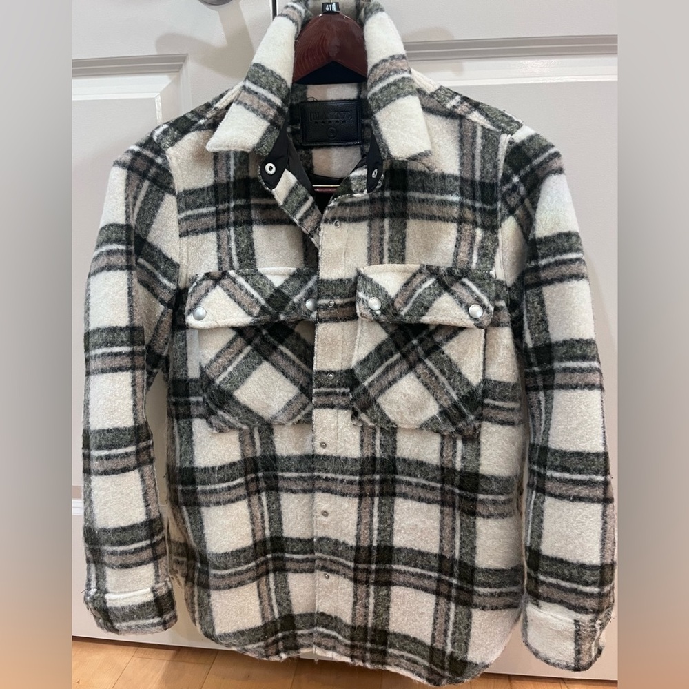Blank NYC Sherpa shacket! Excellent condition.
